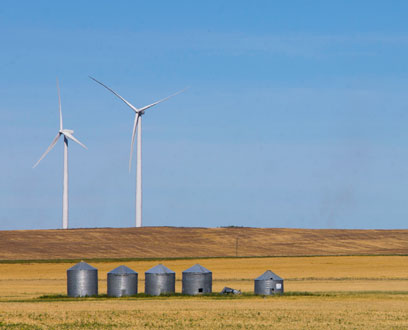 Ghost Pine Wind Energy Centre in Alberta