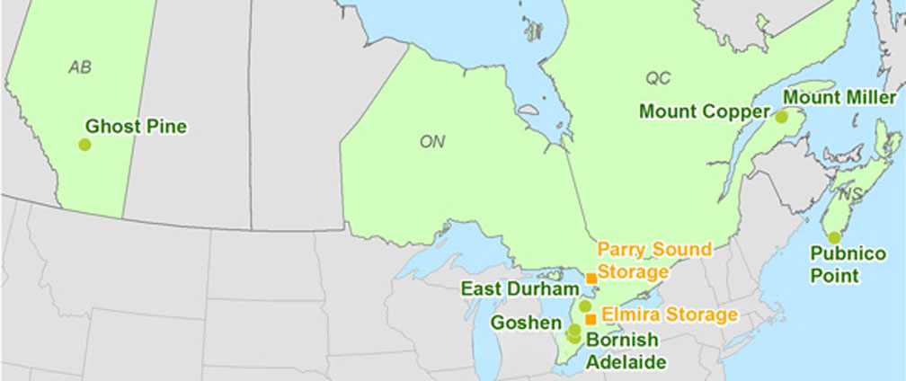 Canada Portfolio of energy assets